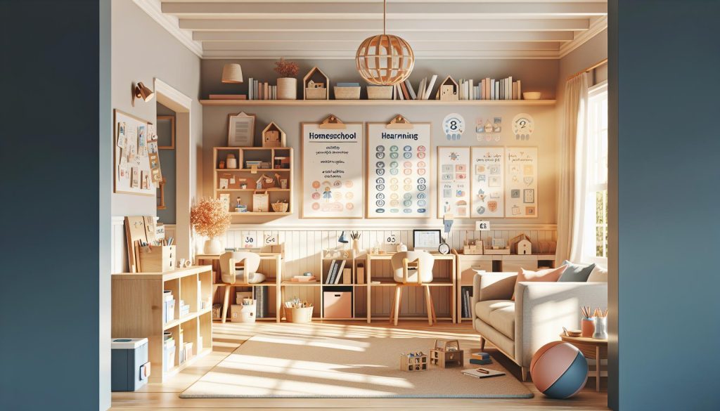 How To Set Up A Homeschool Room: Space-Saving Design Ideas ...