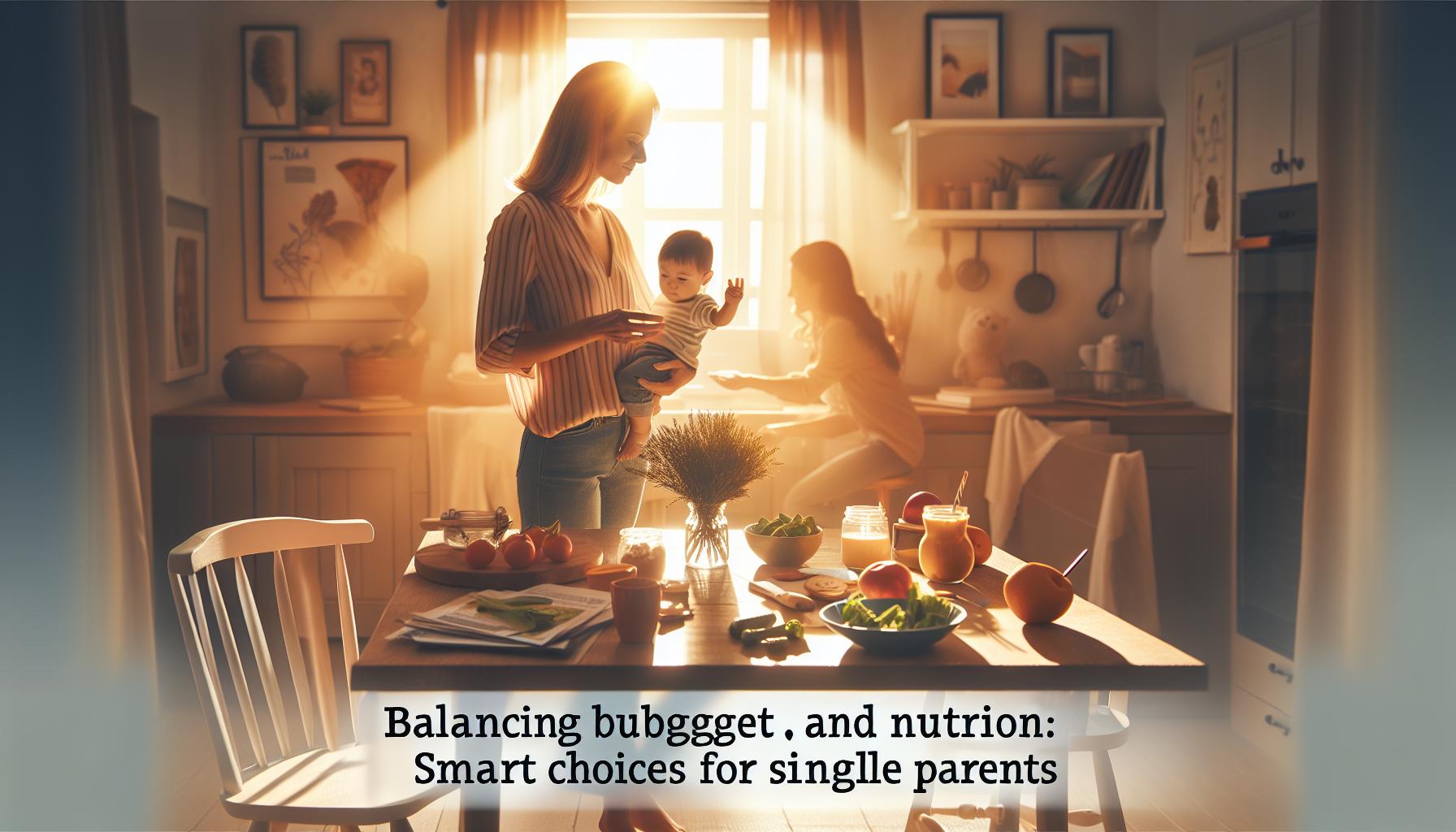 Balancing Budget and Nutrition: Smart Choices for single Parents