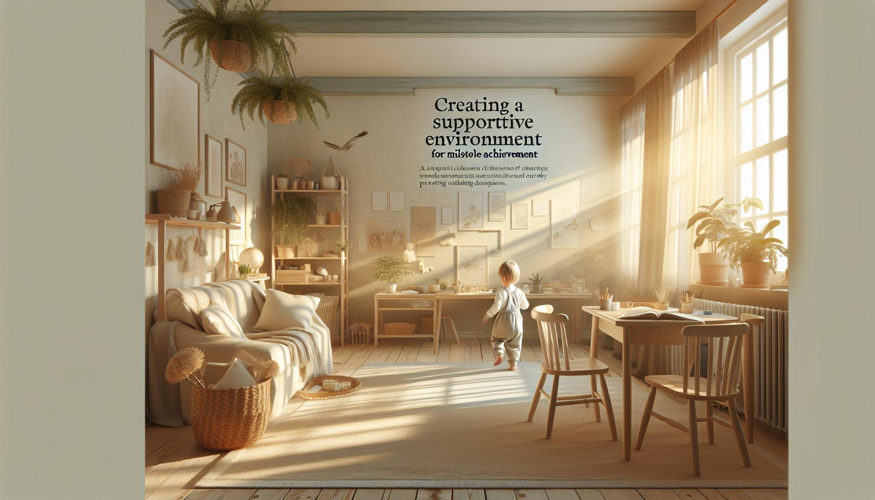 Creating a Supportive Environment for Milestone Achievement