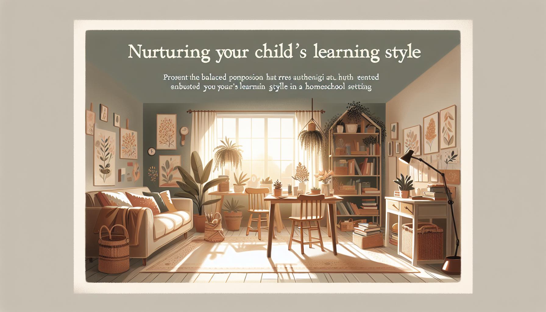 How To Be Single Parent Who Excels at Homeschooling and Potty Training 6 Nurturing Your Child’s Learning Style in a Homeschool Setting