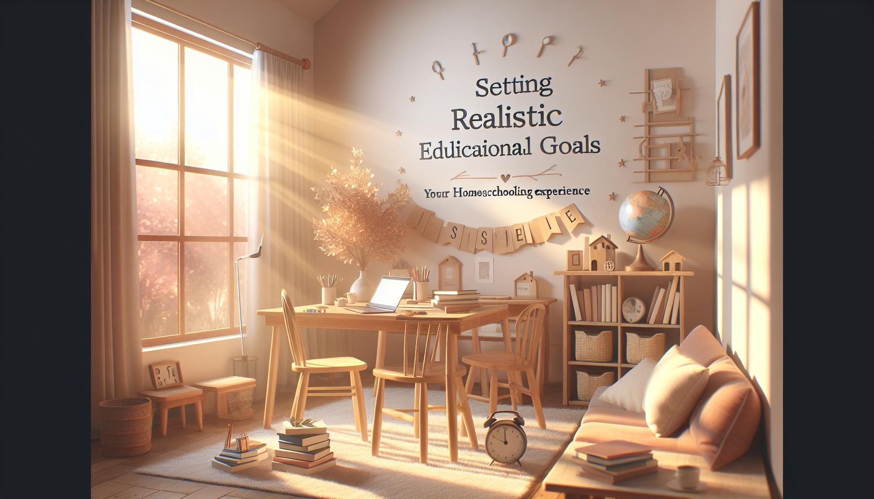 Setting Realistic Educational Goals for your Homeschooling Experience